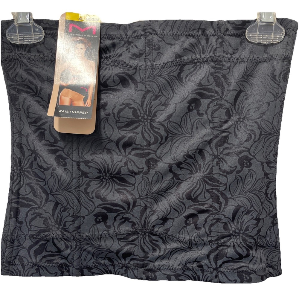 Maidenform Waistnipper  Women's Shaper-wear Cinch Size Medium Black